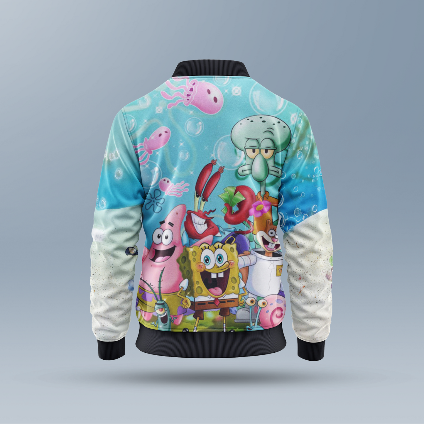Sponge Bob Kids AOP Kids Bomber Jacket