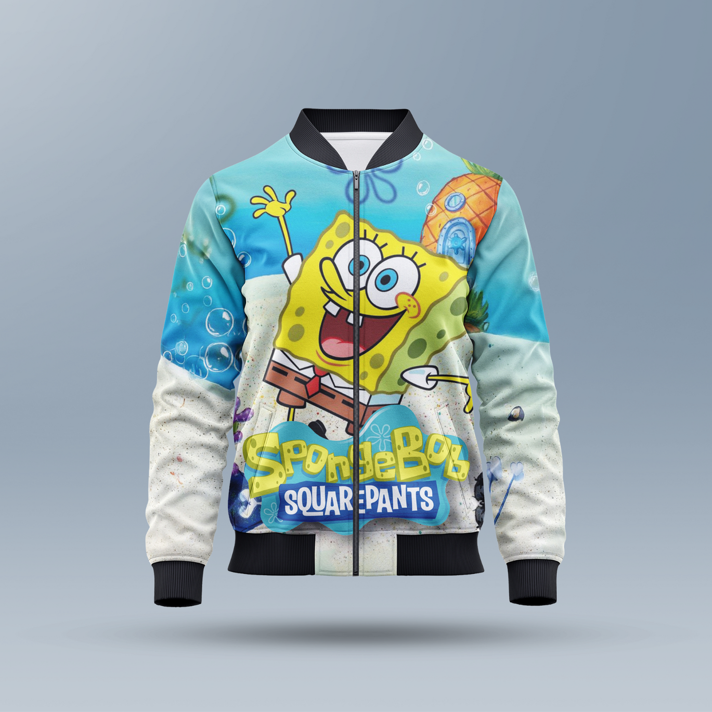 Sponge Bob Kids AOP Kids Bomber Jacket